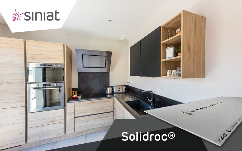 Solidroc® : la plaque de plâtre très haute résistance 4 en 1 pour la maison - Batiweb