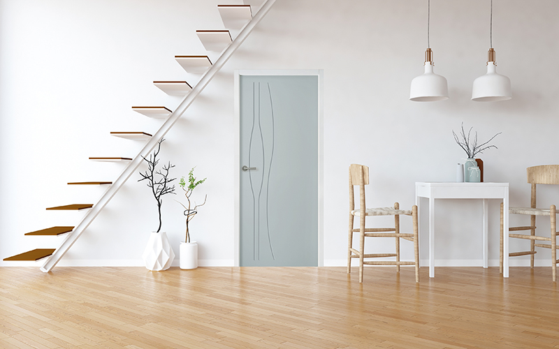 Portes rainurées Groove : combinaison de la performance avec le design décoratif - Batiweb