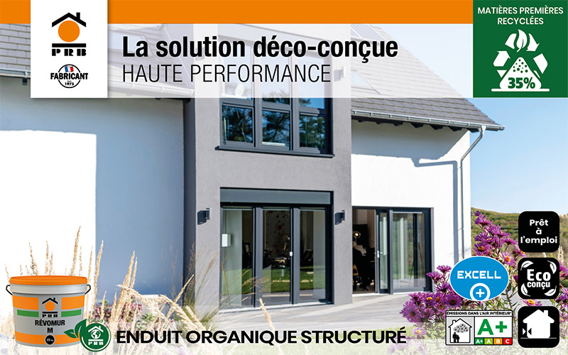 PRB RÉVOMUR M : la solution déco-conçue haute performance - Batiweb
