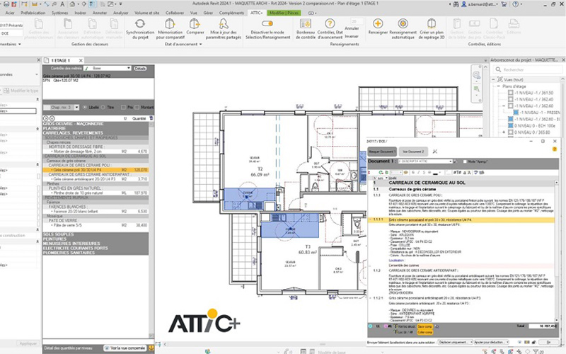 Plug-in Revit : toutes vos pièces écrites, très simplement ! - Batiweb